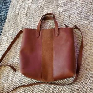 Madewell zip top transport crossbody